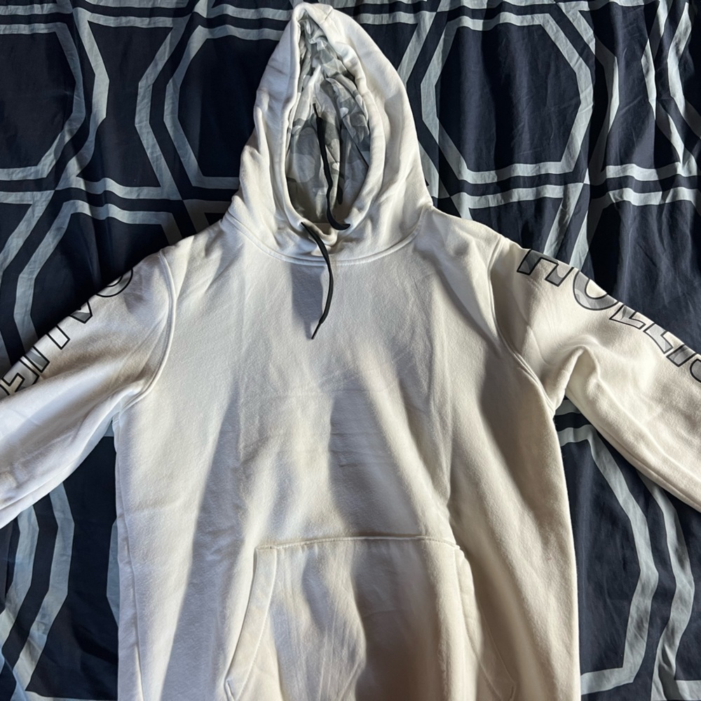 White Hollister Hoodie , Men’s small